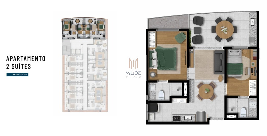 Apartamento, 2 quartos, 47 m² - Foto 23