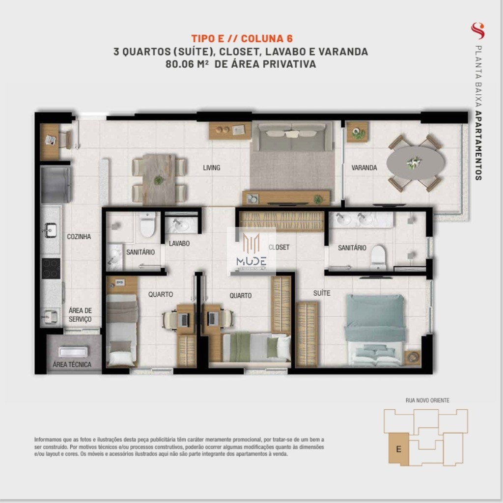 Apartamento, 2 quartos, 67 m² - Foto 23
