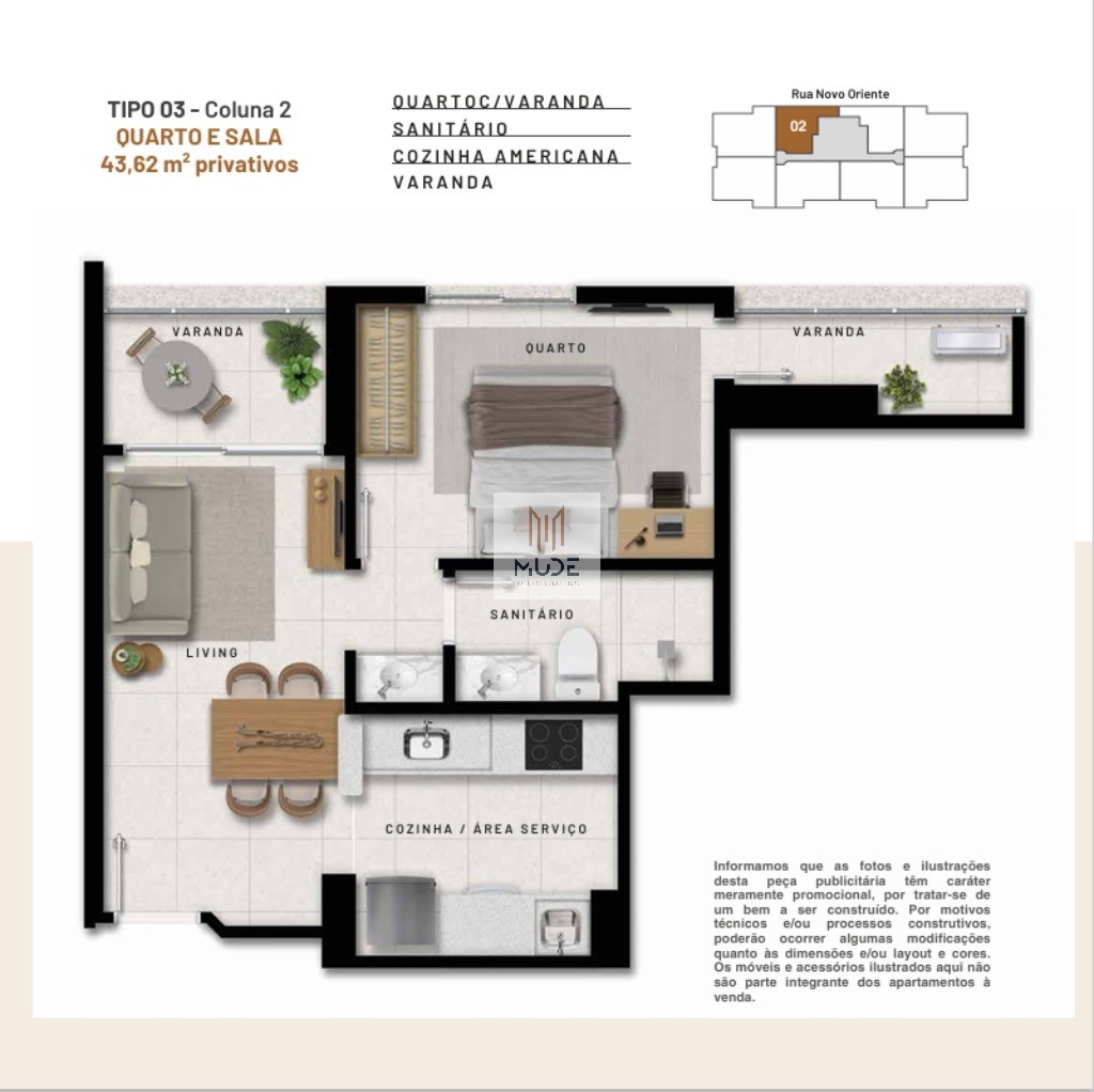 Apartamento, 2 quartos, 61 m² - Foto 22