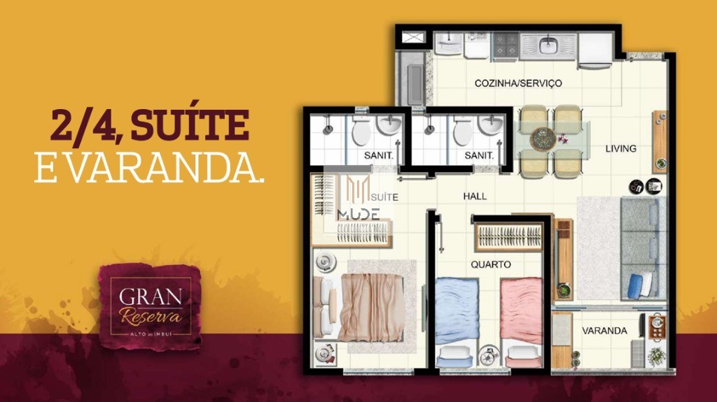 Apartamento, 2 quartos, 53 m² - Foto 12