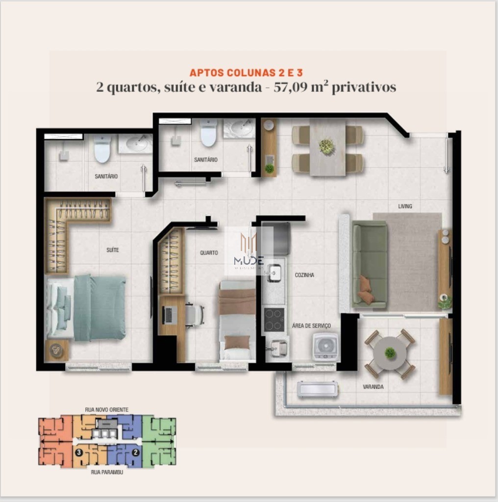 Apartamento, 2 quartos, 61 m² - Foto 17
