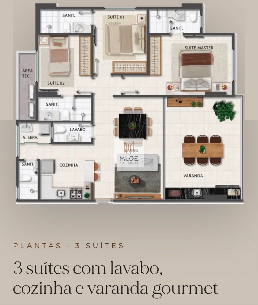 Apartamento, 3 quartos, 93 m² - Foto 20