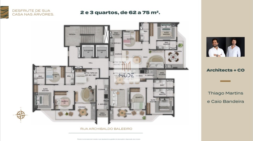 Apartamento, 2 quartos, 63 m² - Foto 22