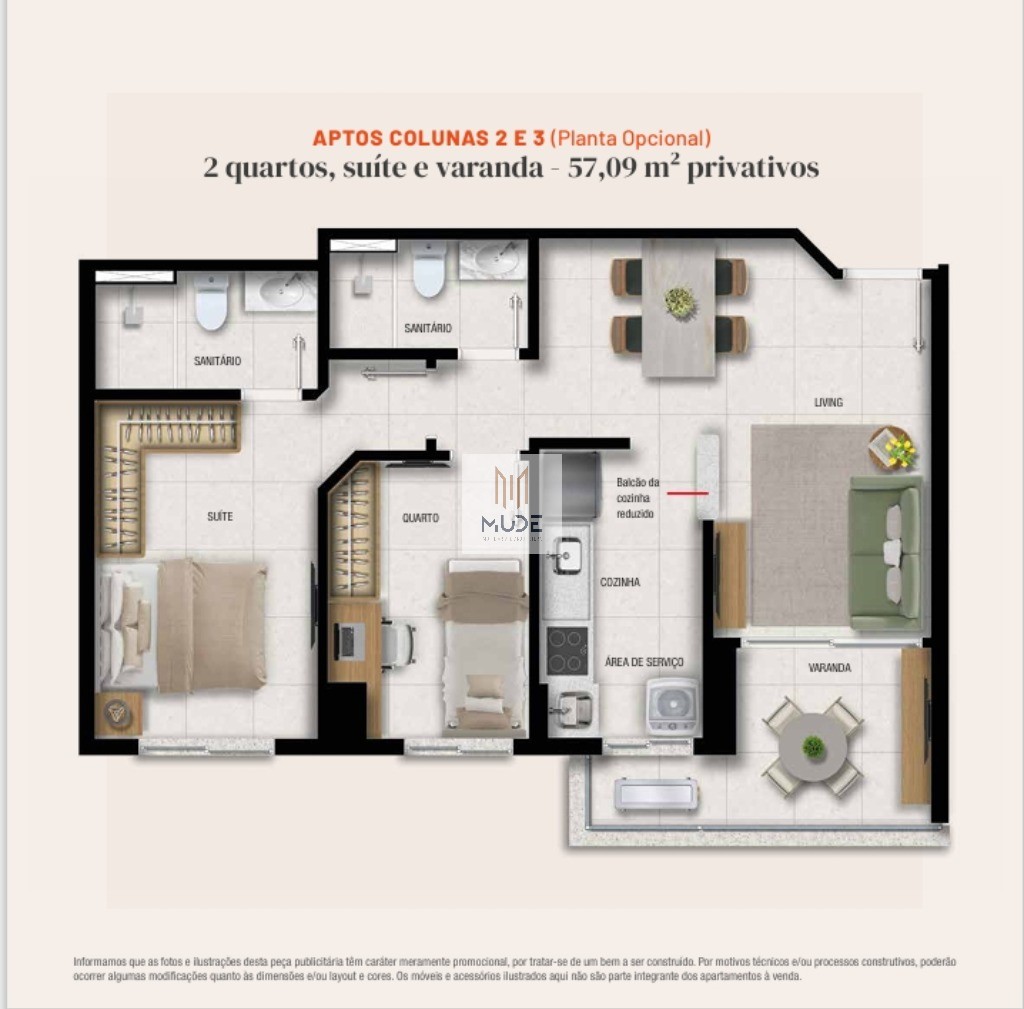 Apartamento, 2 quartos, 61 m² - Foto 18