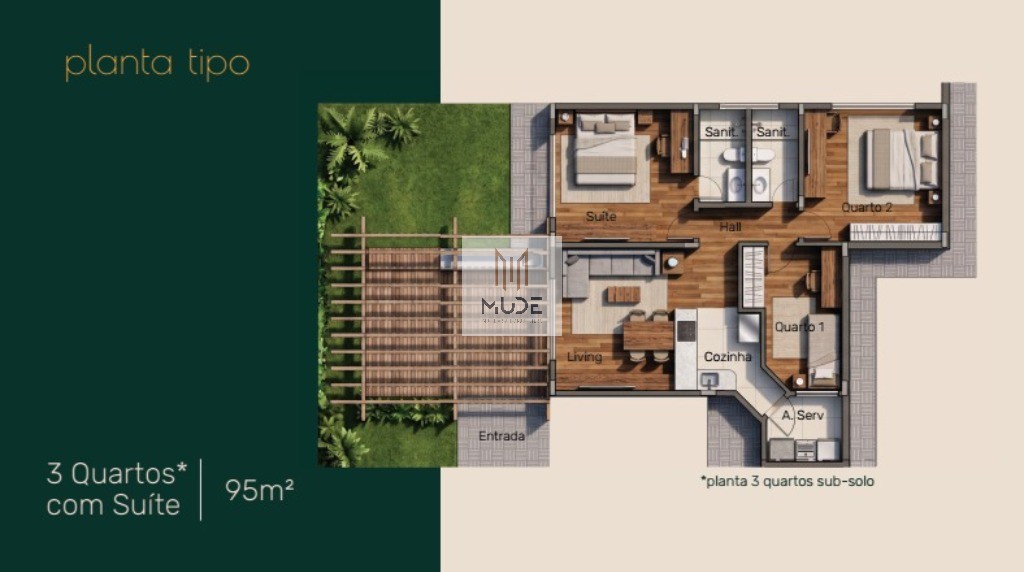 Apartamento, 3 quartos, 100 m² - Foto 10