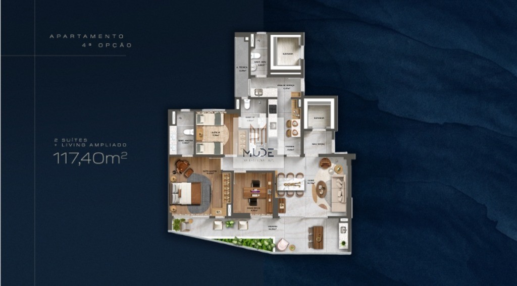 Apartamento, 3 quartos, 117 m² - Foto 35