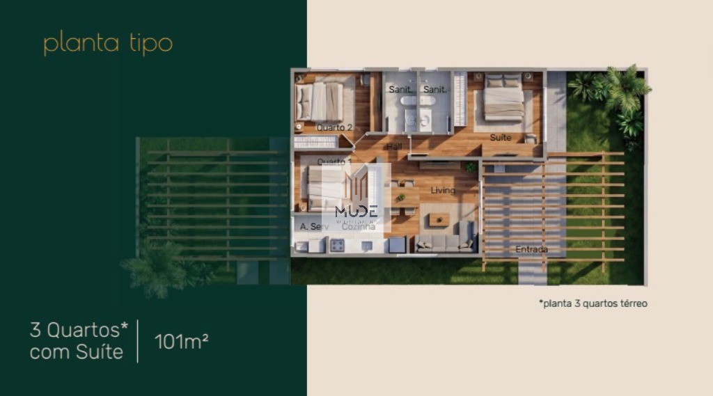 Apartamento, 3 quartos, 100 m² - Foto 11