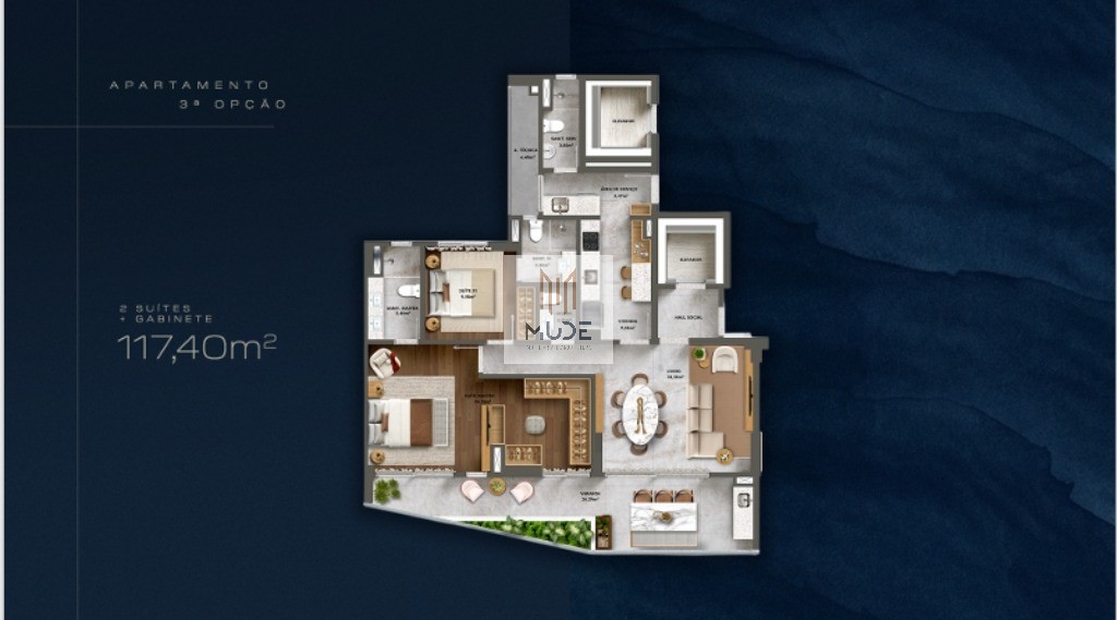 Apartamento, 3 quartos, 117 m² - Foto 34