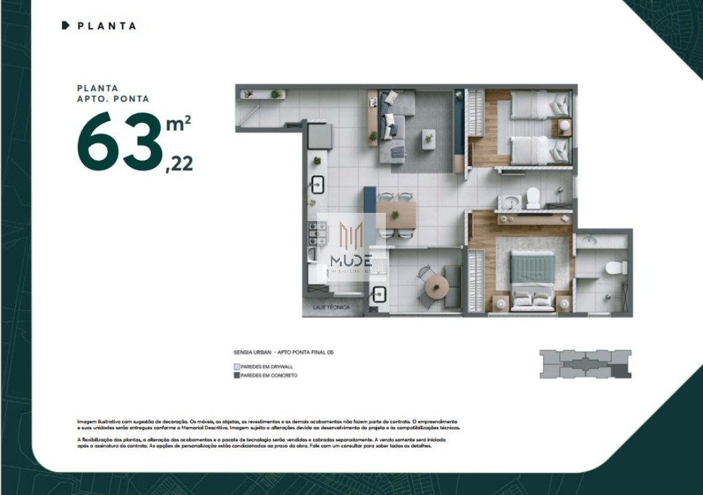 Apartamento, 2 quartos, 61 m² - Foto 34