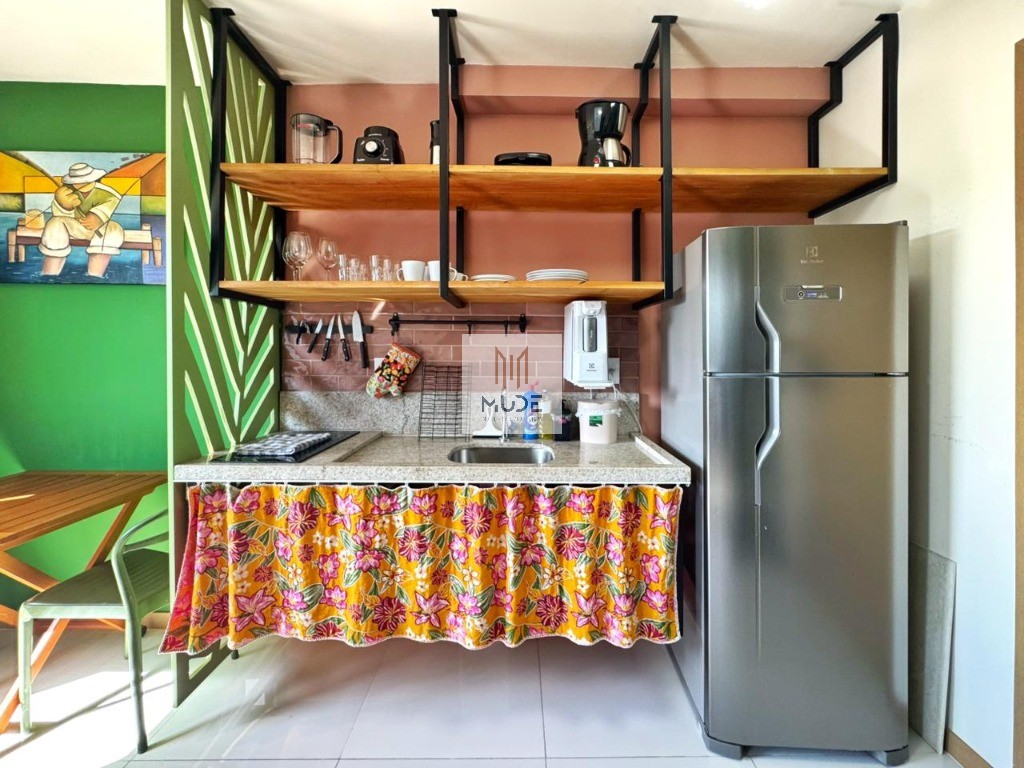 Apartamento à venda no House Ondina - Compacto e moderno - 28m² - PORTEIRA FECHADA - Ondina - Salvador