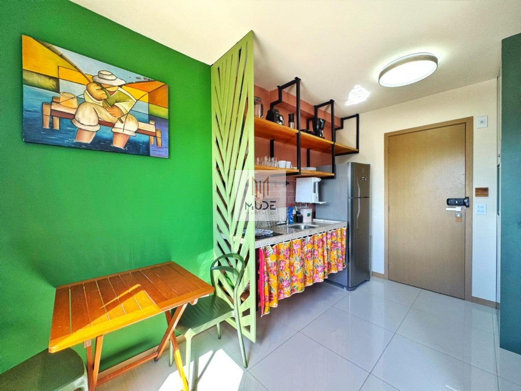 Apartamento à venda no House Ondina - Compacto e moderno - 28m² - PORTEIRA FECHADA - Ondina - Salvador