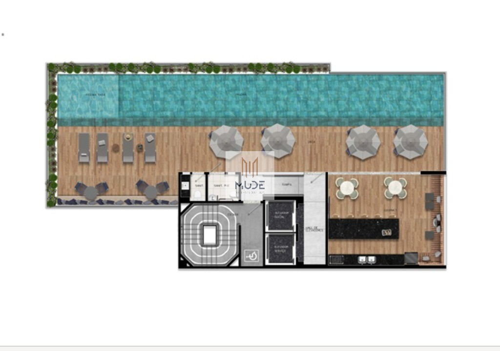 ÚNICO ONDINA STUDIOS DE 24 A 28,57 M² À VENDA EM SALVADOR - Vista Carnaval e Mar - Salvador/BA