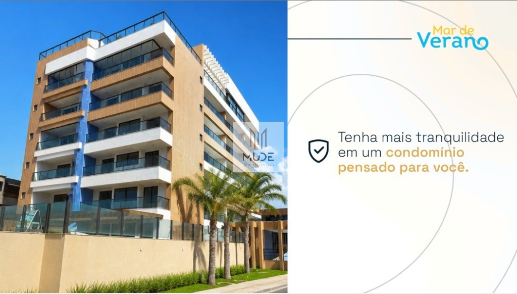 MAR DE VERANO Apartamento á Venda de 2 Quartos, 1 Suíte com Área de 57,75m² - NASCENTE- Vista Mar Permanente - Salvador/BA