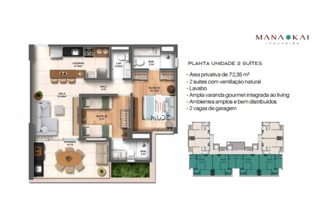 Apartamento, 1 quarto, 51 m² - Foto 10