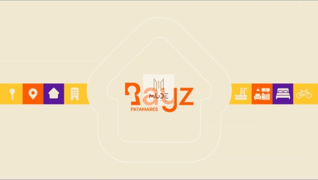 RAYZ PATAMARES Apartamentos á Venda de 2 Quartos 40,06m² e 2 Quartos com Suíte 44,26m² - Garden - Salvador/BA