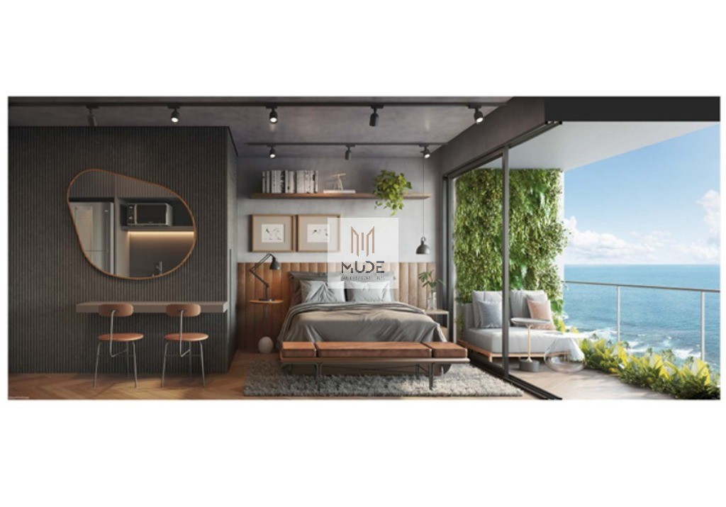 ÚNICO ONDINA STUDIOS DE 24 A 28,57 M² À VENDA EM SALVADOR - Vista Carnaval e Mar - Salvador/BA