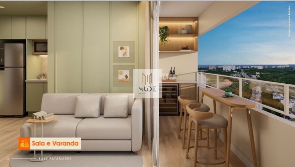 RAYZ PATAMARES Apartamentos á Venda de 2 Quartos 40,06m² e 2 Quartos com Suíte 44,26m² - Garden - Salvador/BA