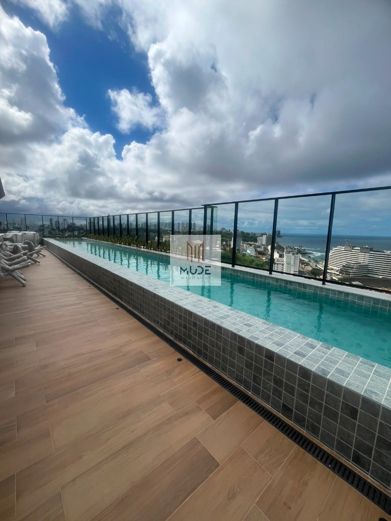 ÚNICO ONDINA STUDIOS DE 24 A 28,57 M² À VENDA EM SALVADOR - Vista Carnaval e Mar - Salvador/BA