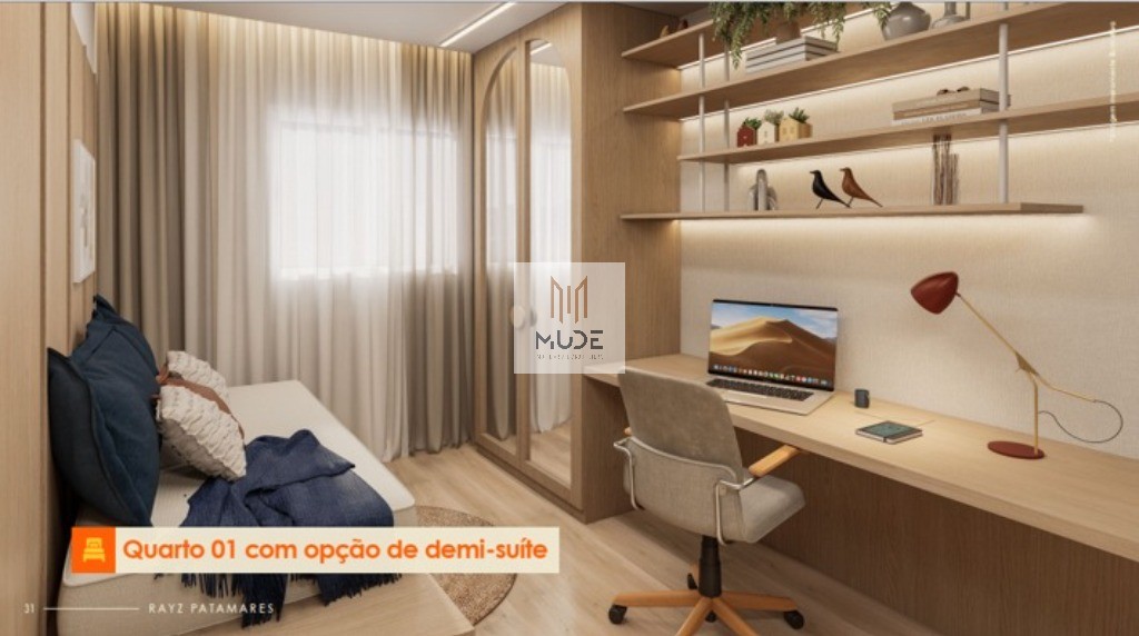 RAYZ PATAMARES Apartamentos á Venda de 2 Quartos 40,06m² e 2 Quartos com Suíte 44,26m² - Garden - Salvador/BA