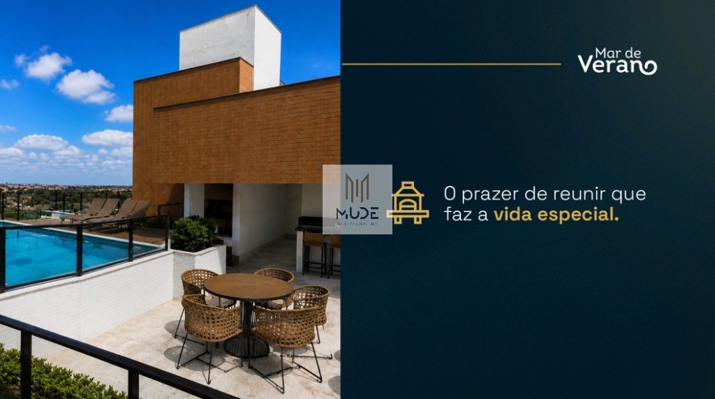 MAR DE VERANO Apartamento á Venda de 2 Quartos, 1 Suíte com Área de 57,75m² - NASCENTE- Vista Mar Permanente - Salvador/BA