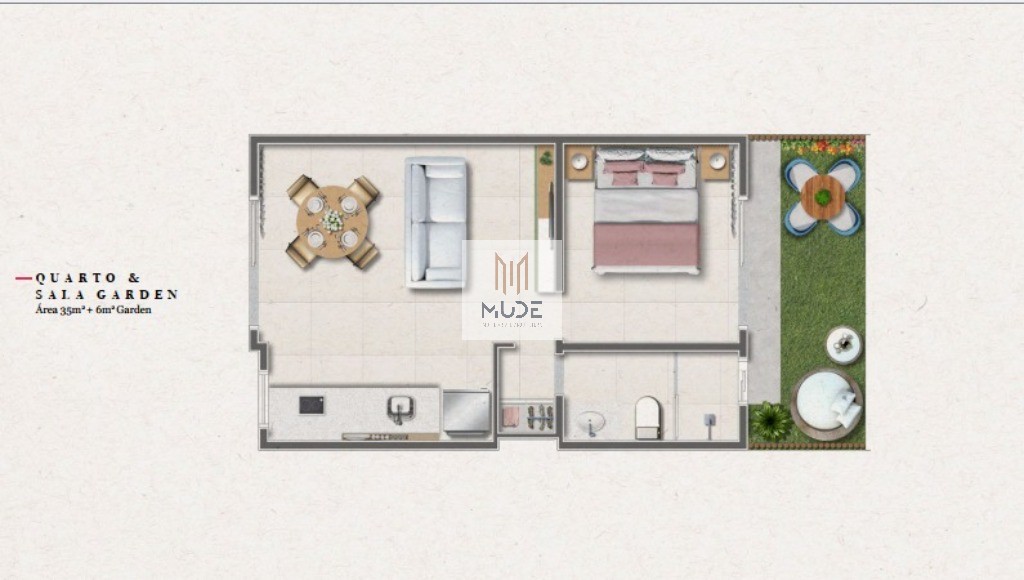 Apartamento, 1 quarto, 26 m² - Foto 17