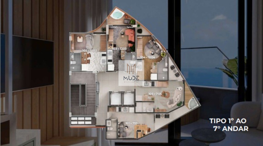 Apartamento, 1 quarto, 30 m² - Foto 22