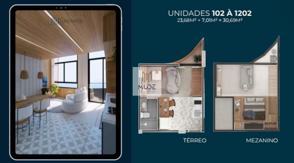 Apartamento, 1 quarto, 30 m² - Foto 30
