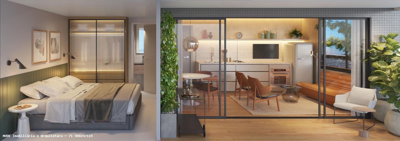 Apartamento à venda com 1 quarto, 35m² - Foto 1