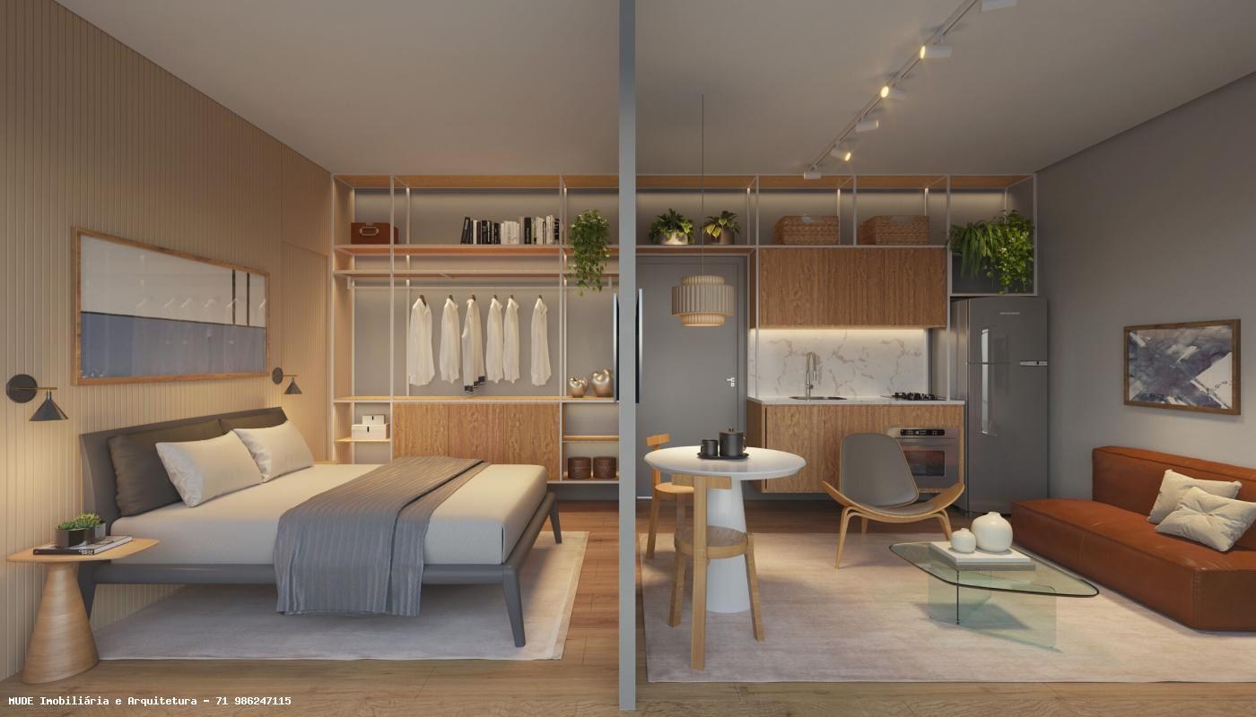 Apartamento à venda com 1 quarto, 35m² - Foto 3