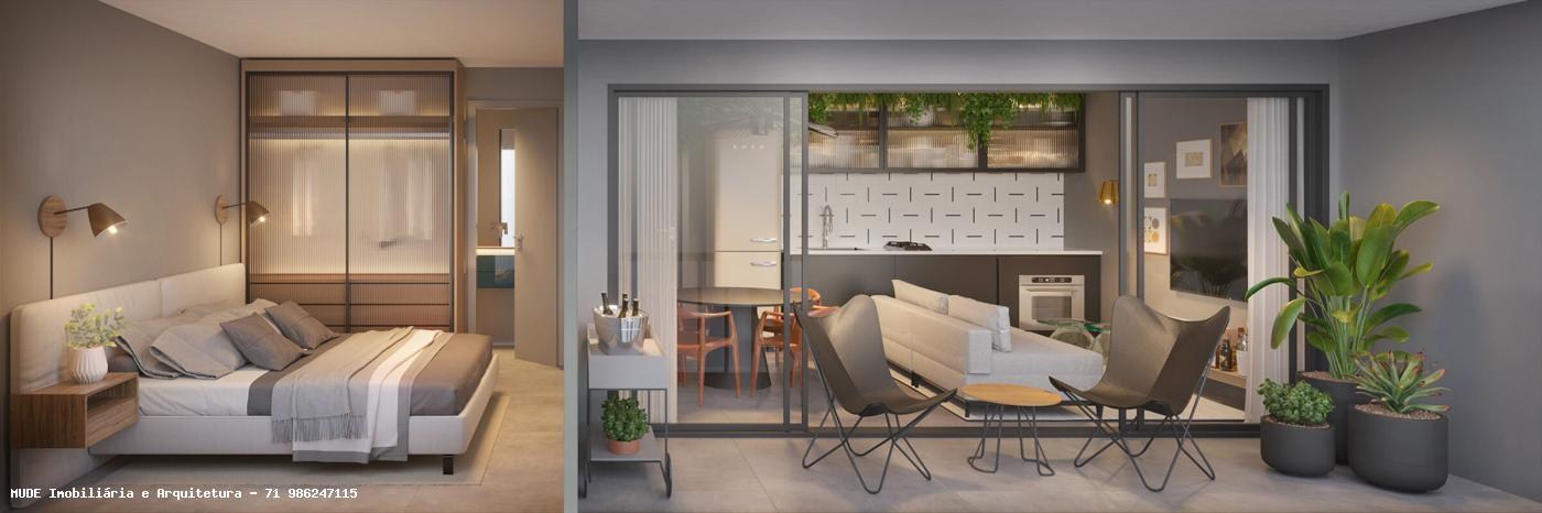 Apartamento à venda com 1 quarto, 35m² - Foto 2