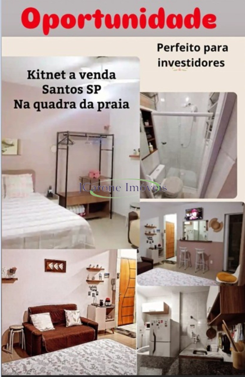 Oportunidade de investimento em kitnet reformada e mobiliada