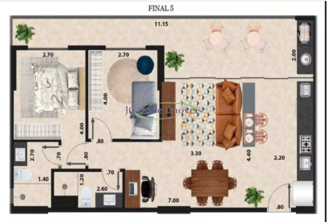 Apartamento, 2 quartos, 75 m² - Foto 23
