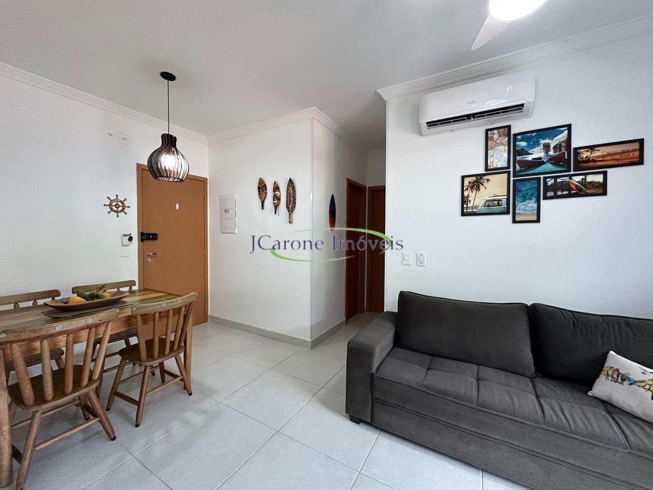 Venda ou permuta de apartamento mobiliado 2 dormitórios a 20