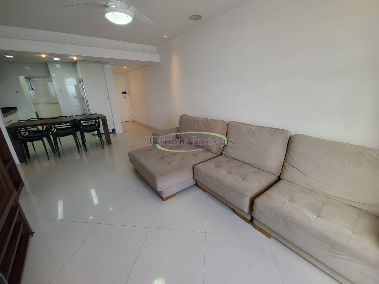 Vista espetacular da orla! apartamento mobiliado para locaçã