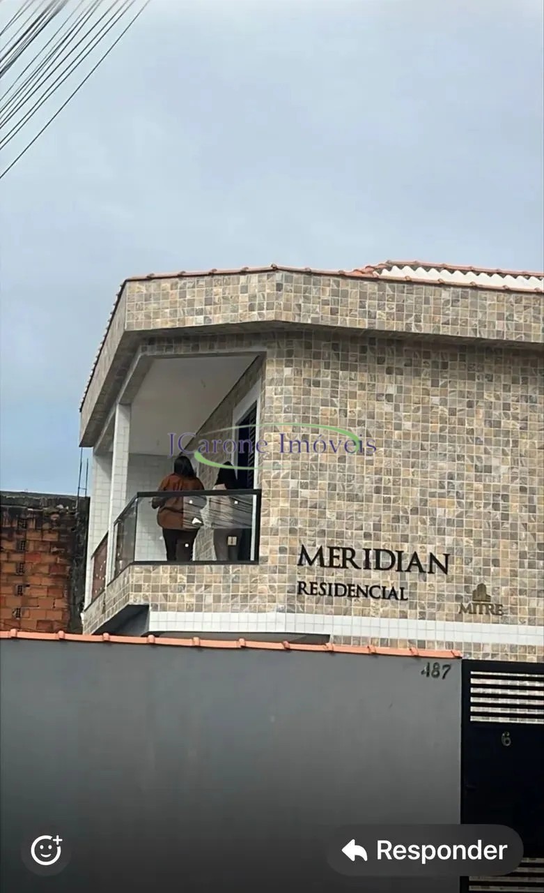 Venda de casa nova em villágio com 2 quartos e 2 banheiros n
