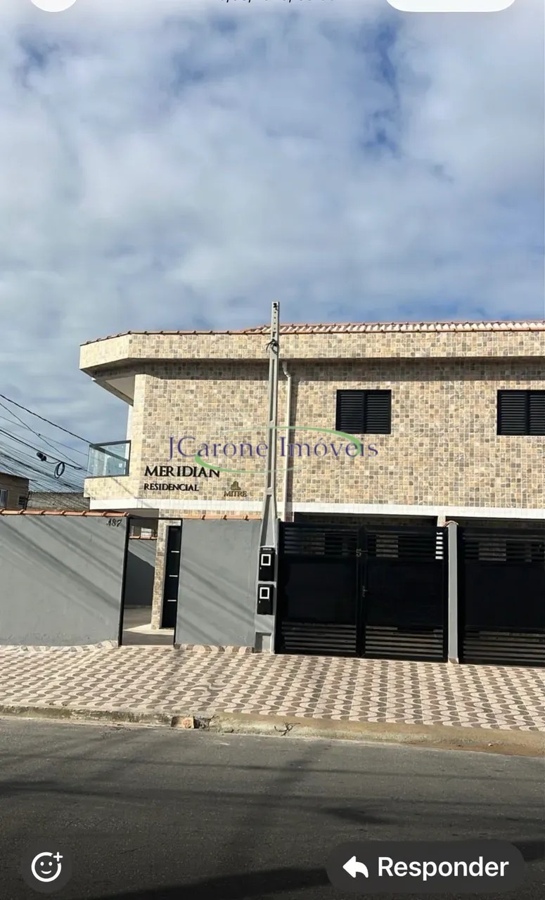 Venda de casa nova em villágio com 2 quartos e 2 banheiros n