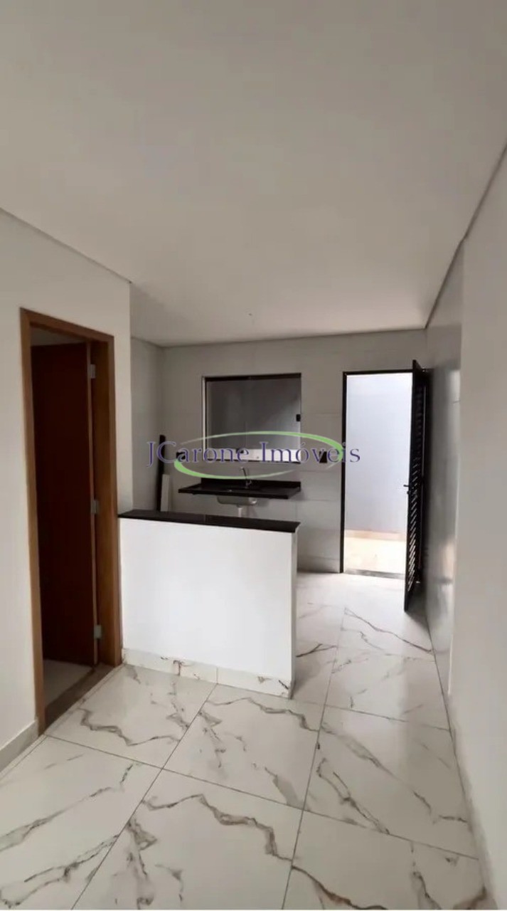 Venda de casa nova em villágio com 2 quartos e 2 banheiros n