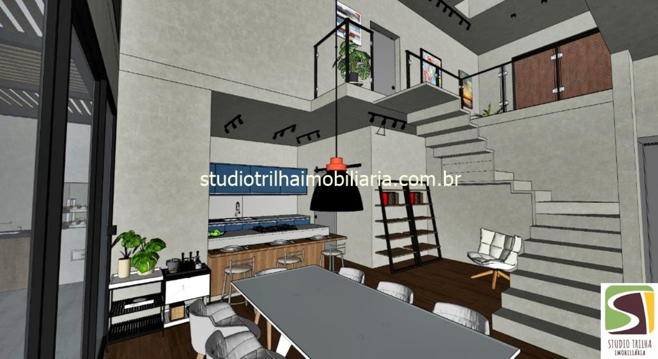 Lindo sobrado em condominio,180m² com 3 suítes e escritório