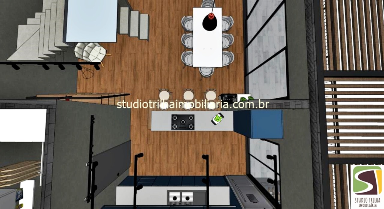 Lindo sobrado em condominio,180m² com 3 suítes e escritório