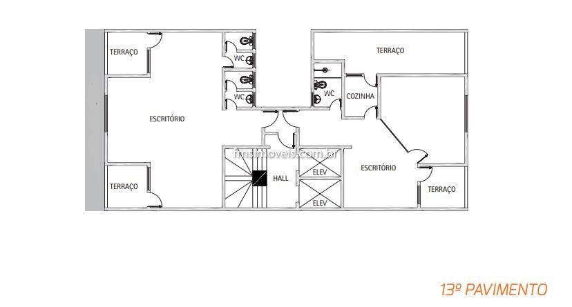 Prédio Inteiro, 2864 m² - Foto 9