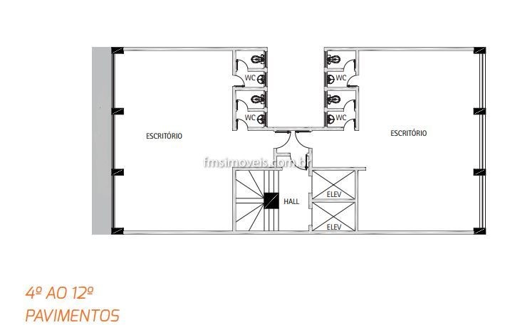 Prédio Inteiro, 2864 m² - Foto 15