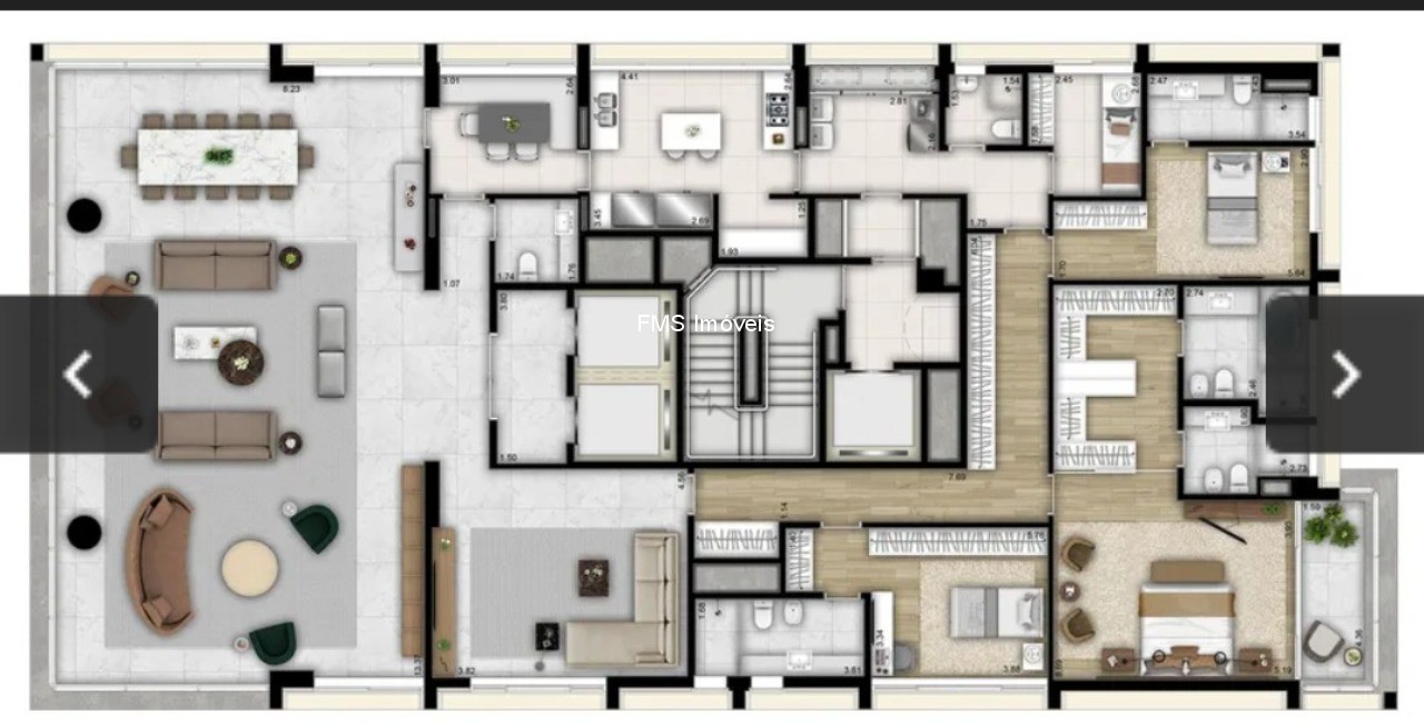 Apartamento, 4 quartos, 406 m² - Foto 12