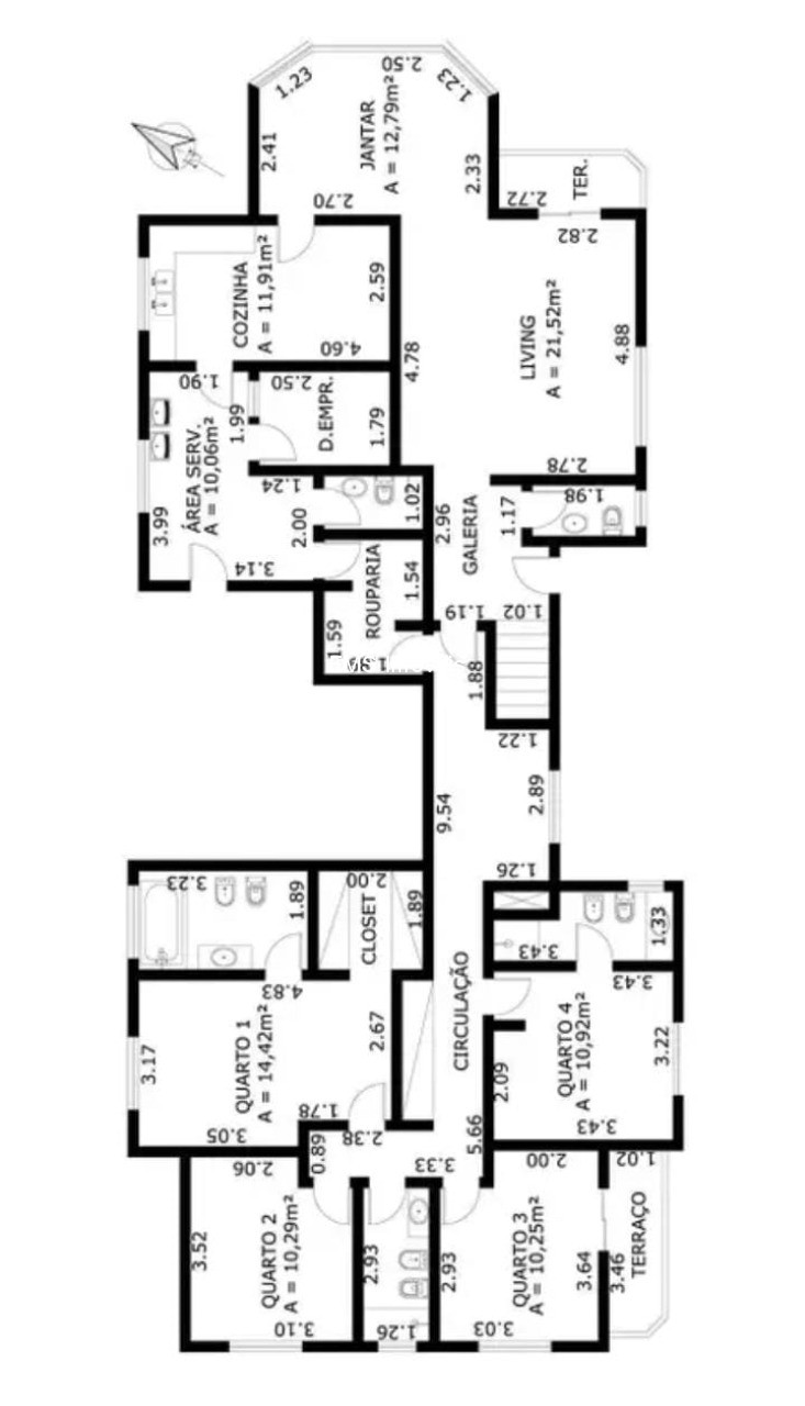 Apartamento, 4 quartos, 200 m² - Foto 15