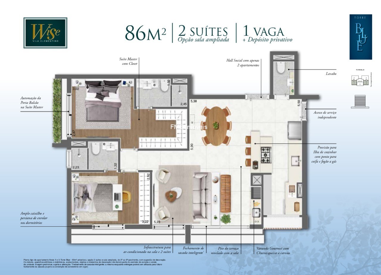 Apartamento, 4 quartos, 127 m² - Foto 21