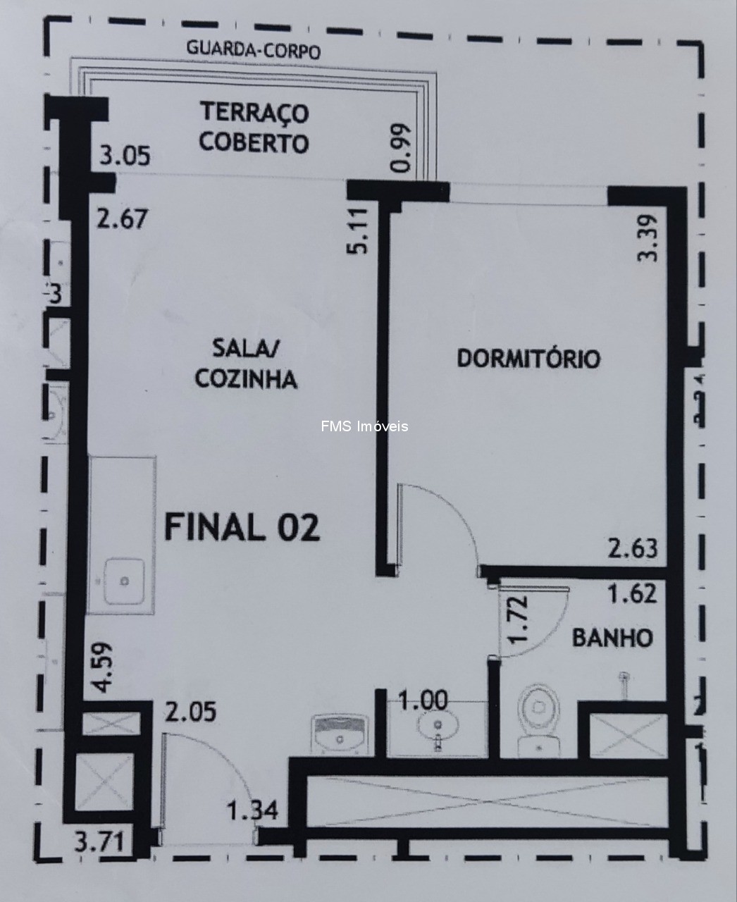 Apartamento, 1 quarto, 31 m² - Foto 33