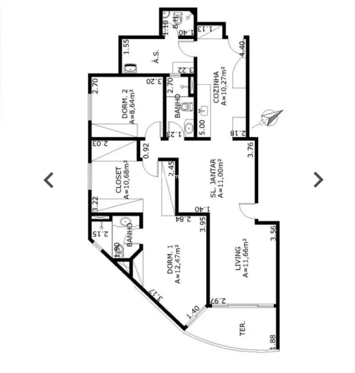 Apartamento, 3 quartos, 100 m² - Foto 37