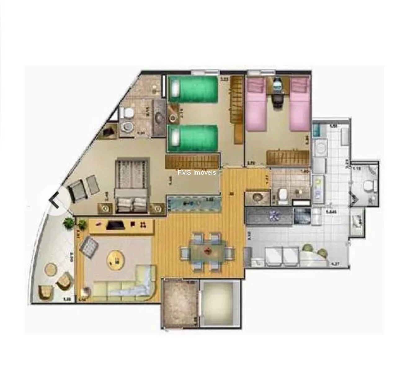 Apartamento, 3 quartos, 100 m² - Foto 31