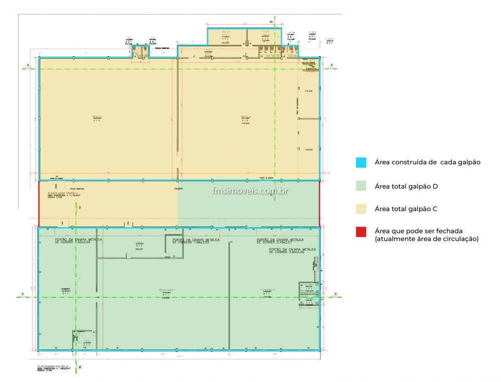 Depósito-Galpão, 2256 m² - Foto 3