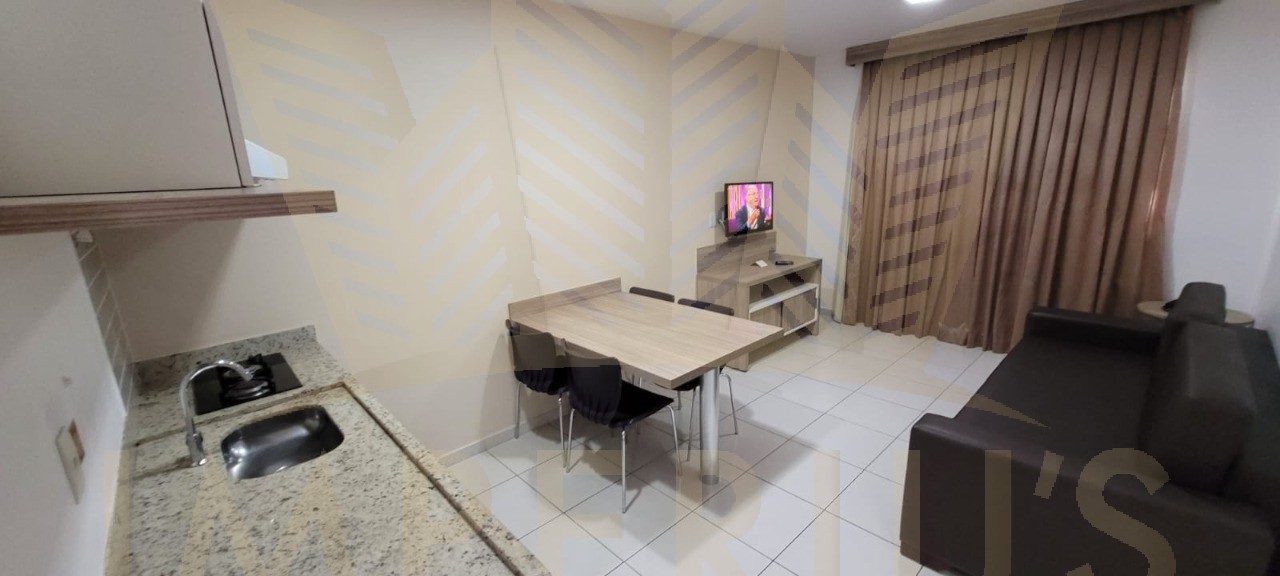 Prive Riviera Park é perfeito para acomodar até 5 hóspedes, com 1 dormitório, sala, cozinha e área de serviço.
