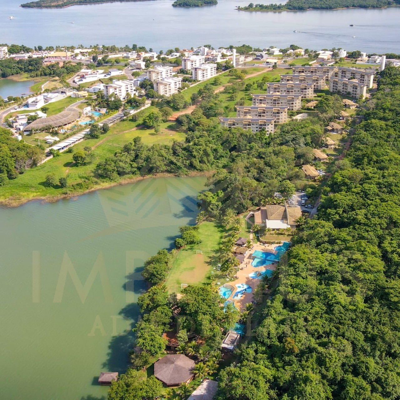 Condomínio aldeia do lago em caldas novas! com 01 dormitório